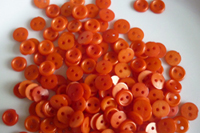 6mm buttons - orange
