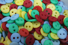 6mm buttons - primary mix