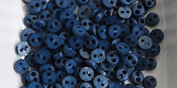 4mm buttons - dark blue