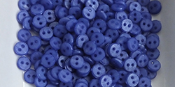 4mm buttons - mid blue