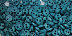 4mm buttons - teal