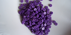 4mm buttons - purple
