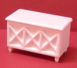 24th scale toy box - white