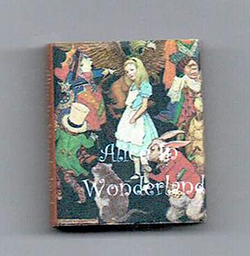 24th scale book - Lewis Carroll "Alice in Wonderland"
