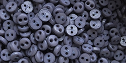 4mm buttons - dark lavender