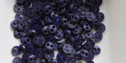 4mm buttons - navy blue