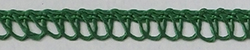 Rayon loop braid - Christmas green