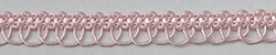 Rayon loop braid - pink