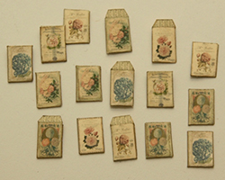 Vintage flower seed sachets (kit)