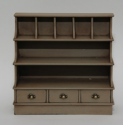 Vintage store cabinet with shelves - kit