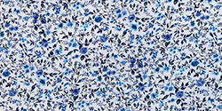 Blue tiny floral cotton lawn fabric