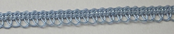 Rayon loop braid - blue-grey