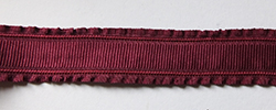 French grosgrain ribbon - burgundy