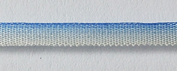 4mm wide soft ombre ribbon: blue