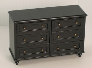 Ashley ebony chest of drawers